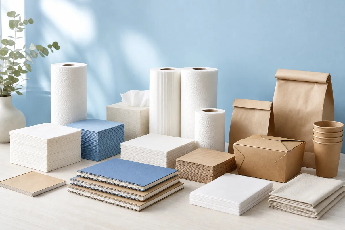 Madd Paper Products visual guide